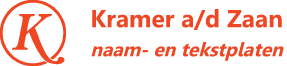 Kramer a/d Zaan logo
